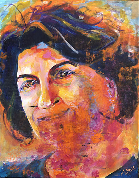 Nooormááliis!?! - 2023 Akril, 50x40 cm